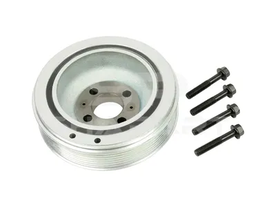 7.54744 Pulley, with screws, d: 32 mm, D: 144 mm, M8, Lu: 45 mm, W: 45.5 mm