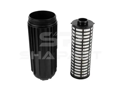 7.59008 Oil filter, complete, d: 52 mm, D: 137 mm, S125 x 4, H: 348 mm