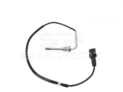 7.60508 Exhaust gas temperature sensor, M14 x 1,5, SW: 17, L: 630 mm, L: 500 mm, α: 90 °, 2 poles