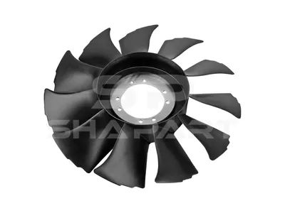 7.60710 Fan, d: 86 mm, D: 385 mm, 8 bores, P: 100 mm
