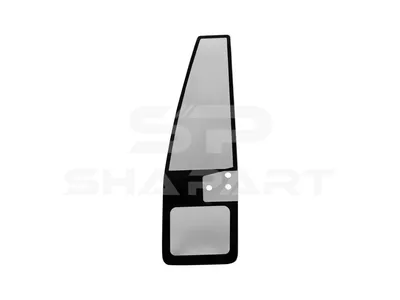7.70060SP Door glass, left, wooden box