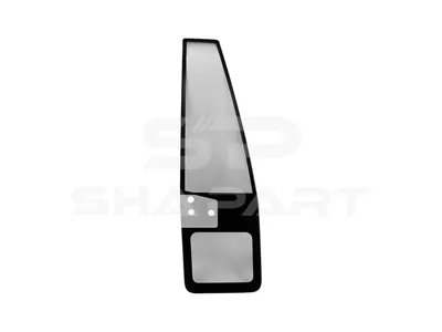 7.70061SP Door glass, right, wooden box