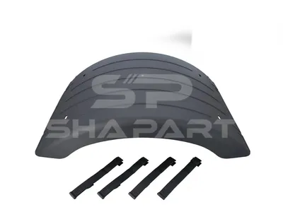 7.72102 Fender, rear, grey