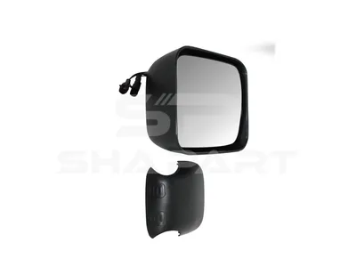 7.73006 Wide view mirror, heated, electrical, R: 300 mm