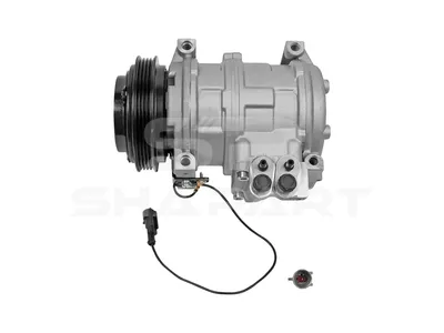 7.74008 Compressor, air conditioning, oil filled, 12 V, 4 PK, DP: 120 mm, 4 grooves