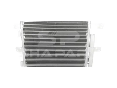 7.74022 Condenser, L: 439 mm, L: 439 mm, W: 345 mm, W: 345 mm, T: 17 mm, T: 17 mm
