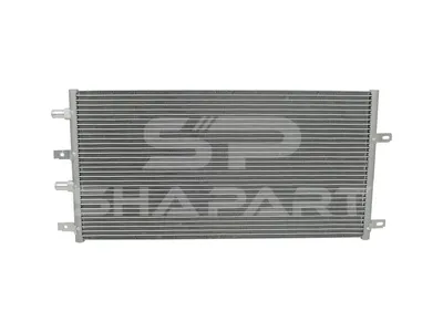 7.74026 Condenser, L: 624 mm, L: 624 mm, W: 318 mm, W: 318 mm, T: 16 mm, T: 16 mm