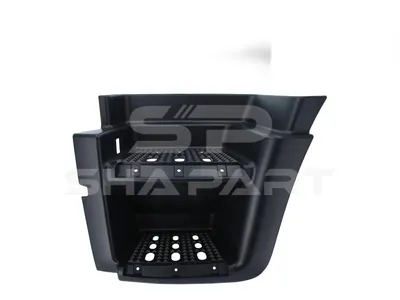 7.75000 Step well case, left, black