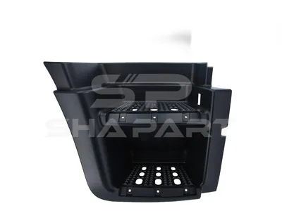 7.75001 Step well case, right, black