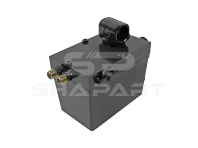 7.77020 Cabin tilt pump, 380 ml, M12 x 1, M12 x 1, L: 130 mm, W: 80 mm, H: 101 mm, 400 bar, Pov: 370 bar