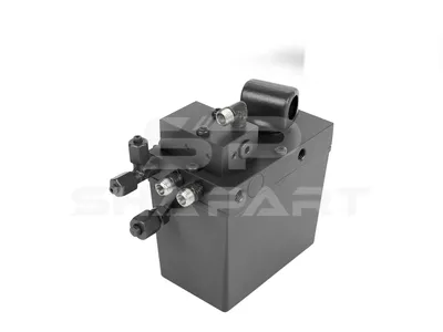 7.77022 Cabin tilt pump, 480 ml, M12 x 1,5, M14 x 1,5, L: 130 mm, W: 80 mm, H: 121 mm, 280 bar, Pov: 260 bar