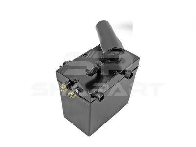 7.77027 Cabin tilt pump, 480 ml, M12 x 1,5, M12 x 1,5, L: 130 mm, W: 80 mm, H: 121 mm, 280 bar, Pov: 370 bar