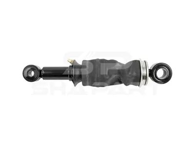 7.77102 Cabin shock absorber, with air bellow, D: 45 mm, b1: 20 mm, b2: 32 mm, Lmin: 315 mm, Lmax: 426 mm