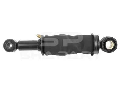 7.77109 Cabin shock absorber, with air bellow, D: 45 mm, b1: 20 mm, b2: 32 mm, Lmin: 318 mm, Lmax: 430 mm