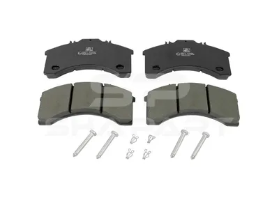 7.92601 Disc brake pad kit, W: 240 mm, S: 25 mm, H: 125 mm