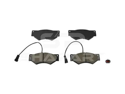 7.92612 Disc brake pad kit, W: 175 mm, S: 20 mm, H: 69 mm