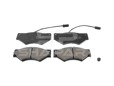 7.92613 Disc brake pad kit, W: 175 mm, S: 20 mm, H: 69 mm