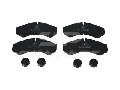7.92616 Disc brake pad kit, W: 165 mm, S: 20 mm, H: 67 mm