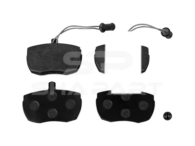 7.92627 Disc brake pad kit, W: 105 mm, S: 18 mm, H: 75 mm