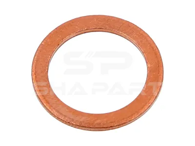 9.01016 Copper washer, d: 16 mm, D: 22 mm, S: 1.5 mm
