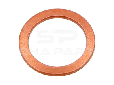 9.01051 Copper washer, d: 10 mm, D: 14 mm, S: 1 mm
