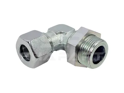 9.13053 Elbow fitting, M22 x 1,5, SW: 27, α: 90 °, ISO 8434-1