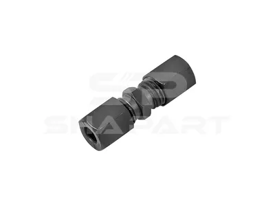 9.60001 Straight coupling, D: 6 mm