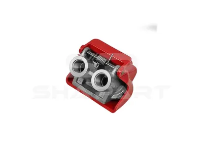 9.72011 Palm coupling, red, M16 x 1,5, 10 bar