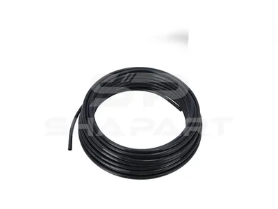 9.84011 Polyamide tube, black, d: 7.5 mm, D: 10 mm, L: 25 m, S: 1.3 mm, DIN 74324