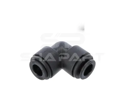 9.85838 Elbow connector, plastic, D: 8 mm