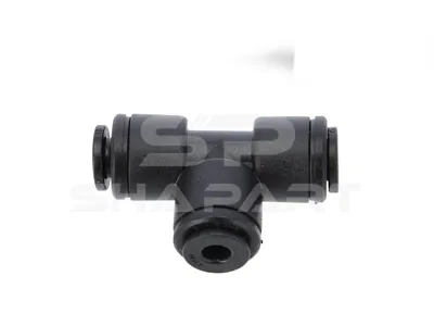 9.85864 T-connector, plastic, D: 4 mm