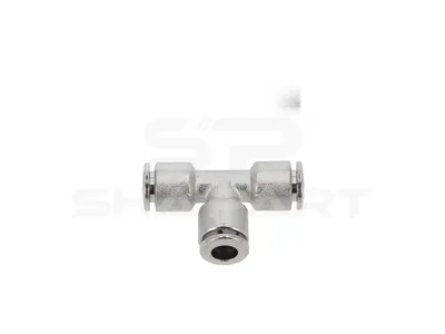 9.85926 T-connector, brass, D: 6 mm