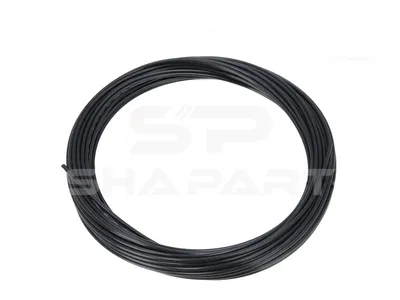 9.86004 Polyamide tube, black, d: 2 mm, D: 4 mm, L: 25 m, S: 1 mm, DIN 74324