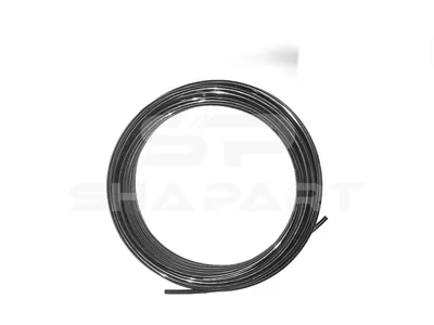 9.86106 Polyamide tube, black, d: 6 mm, D: 10 mm, L: 25 m, S: 2 mm, DIN 74324